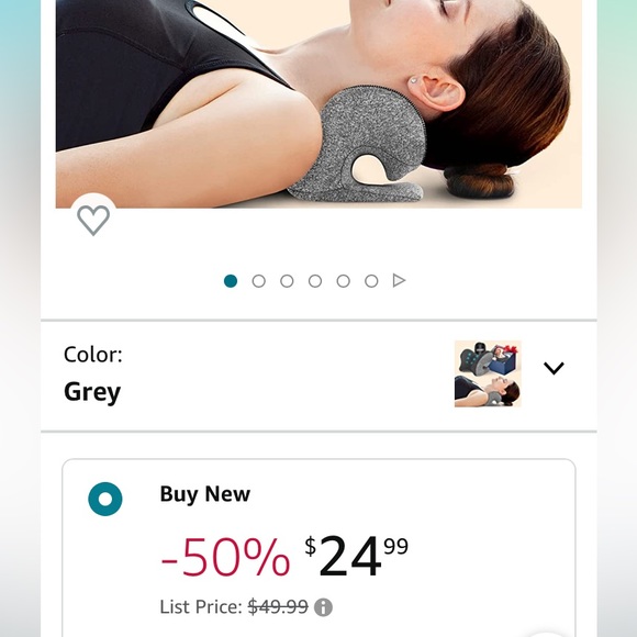 Zamat Neck Stretcher/Relaxer Pillow - Picture 6 of 12